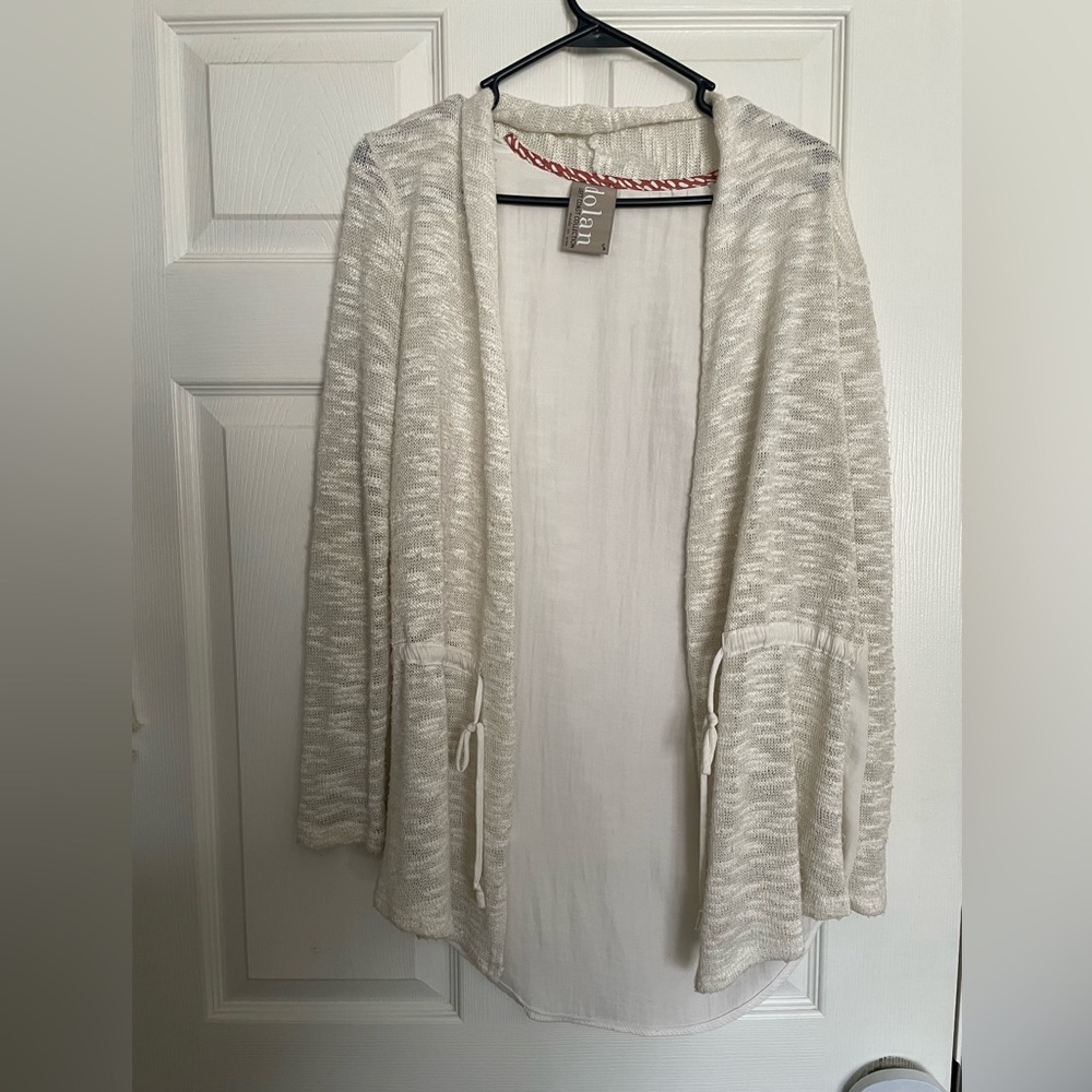 Dolan Left Coast Collection Cream Cardigan Sweater size Small 0